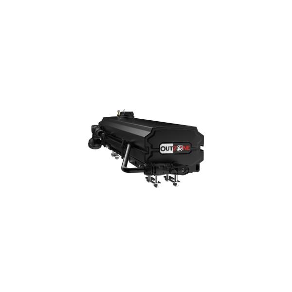 Aluminium Rooftop Water Storage Tanks 18L Included Mounting Hardware