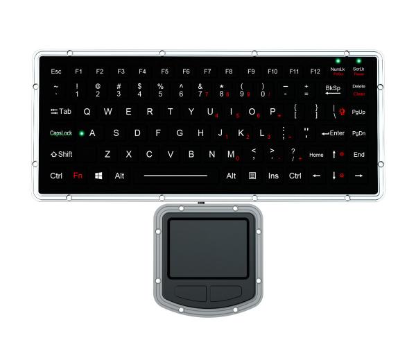 Quality Double EMC Chiclet Keyboard With Touchpad Ultra-Thin Design marine keyboard for sale