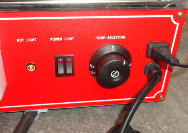 220V Restaurant Cooking Equipment Full Vision Glass Food Warmer Display Case