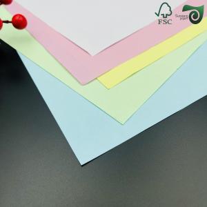 China FSC Eco Friendly Colorful Carbonless Copy Paper For Receipt Printing wholesale