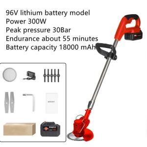 China Adjustable Mowing Height Lithium Lawn Mower Eco-Friendly Operation wholesale