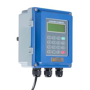 China Digital Wall Mounted Tri Clamp Ultrasonic Flow Meter Fixed Volumetric Flow wholesale