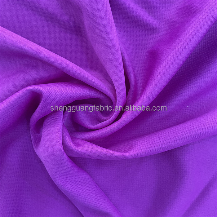 100% Polyester Double Faced Lining Fabric for Loungewear MINT Waterproof Knit Material
