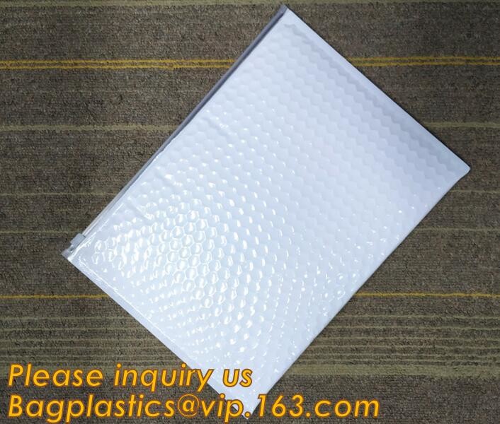 Cosmetic Slider Zip lockk Bubble Bags Bubble Slide Pouch,Zip lockk esd bubble bag bubble packaging wrap cosmetic pouch slide