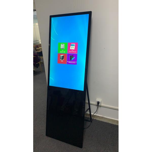 Slim Interactive Digital Signage Kiosk For Shopping Mall