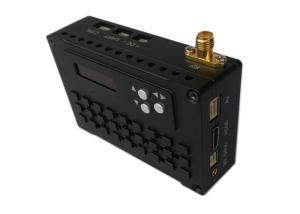 China H.265 cofdm video transmitter 4K Video quality industrial grade long range transmitter on sale