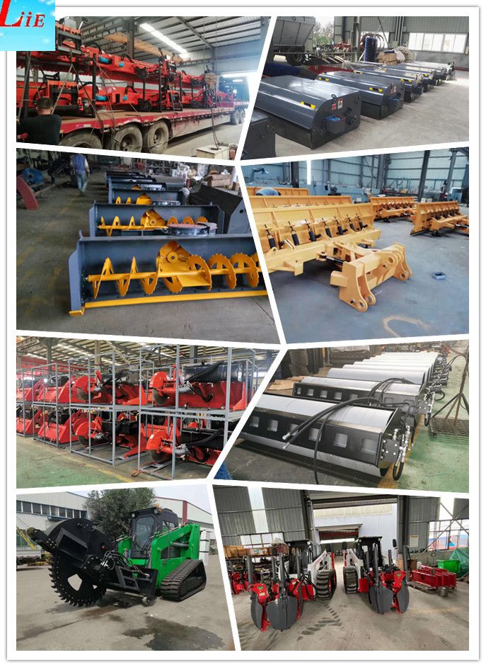 Supplier High Rise Demolition Wheel Mini Track Skid Steer Loader with Hydraulic System