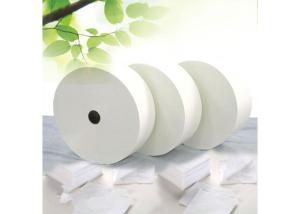 Soft Cleaning Wet Wipe Rayon Raw Material With Good Strength