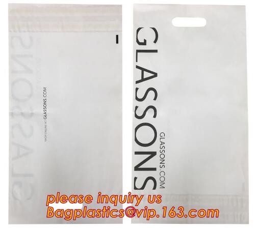 cornstarch made biodegradable and compostable courier mailing plastic shipping packaging bag with custom logo CLOTH PACK