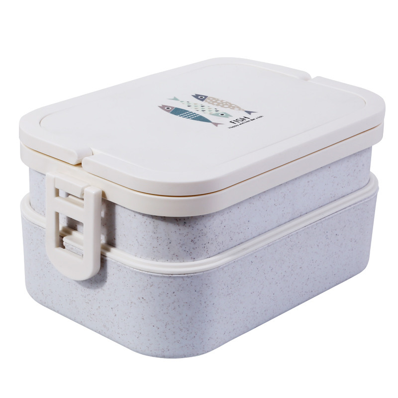 Bento Wheat Straw Lunch Box