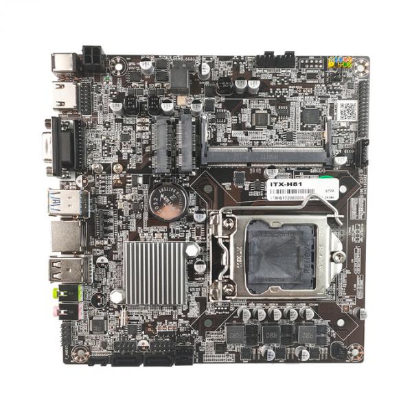 ITX Mainboard H81 LGA1150 Support 16GB DDR3 1600Mhz 1300Mhz Memory