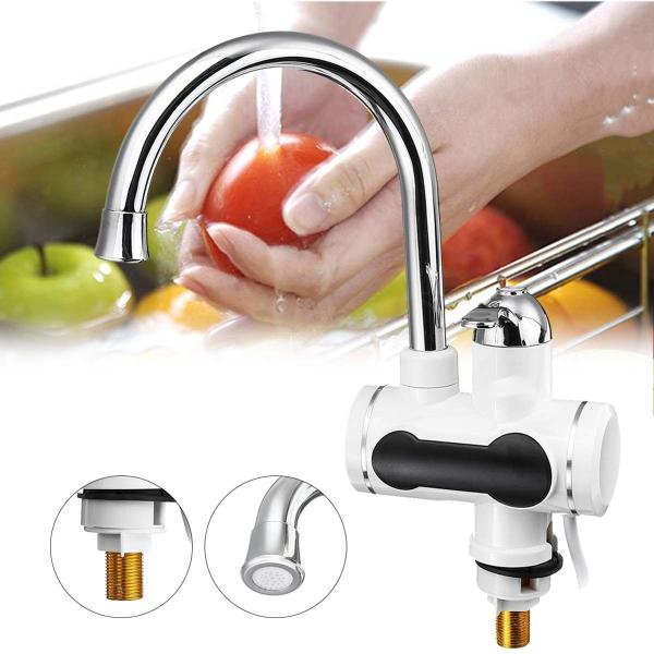Quality Deck Mounted Instant Electric Faucet Water Heater LVD 2-3L/Min For Sink for sale