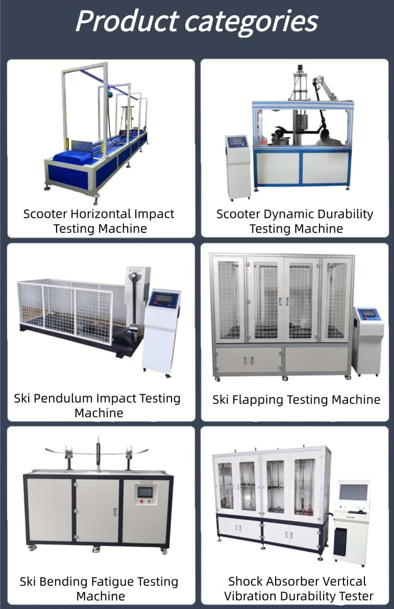 PLC-Controlled Ice Skate Vertical Impact Testing Machine for Roller Skate and Ice Skate Durability Impact Tests