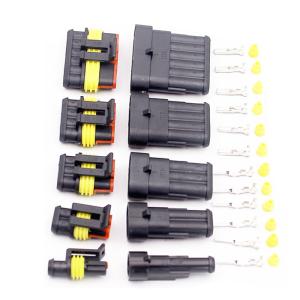 China Automotive Lamp Device Connector Waterproof Housing Terminals Replacement 282079-2 282087-1 wholesale