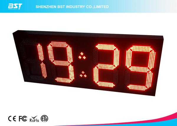 Quality Big 18 Inch Wireless Digital Clock Led Display Module By Remote Control for sale