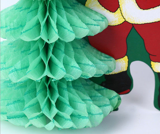 Creative paper Santa Claus tree, handmade Santa tree, customizable20CM
