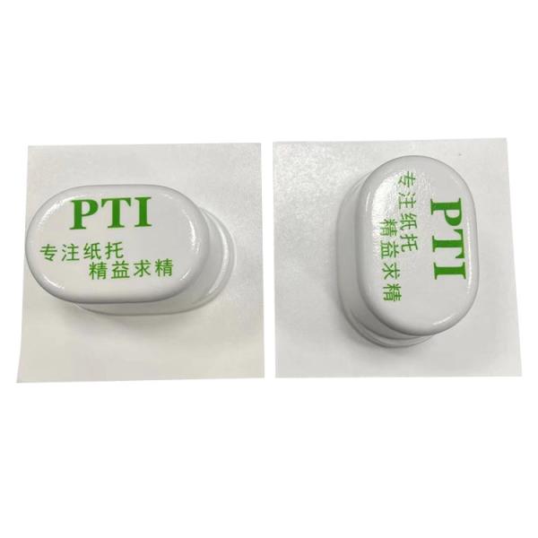 Laminated Wet Press Pulp Tray Holder Compostable Eco Friendly