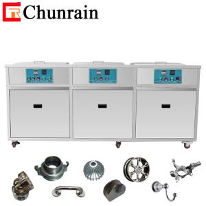 1-99H 135L 40khz Multi Tank Ultrasonic Cleaner With Basket