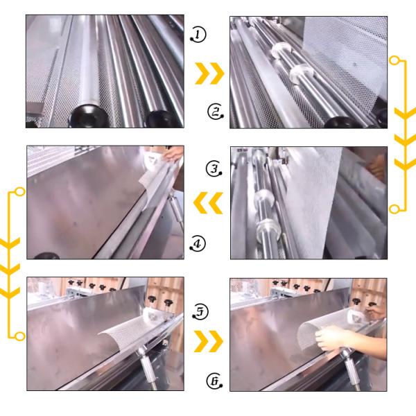1.5kW Truck Air Filter Inner Mesh Cutting Rolling Machine