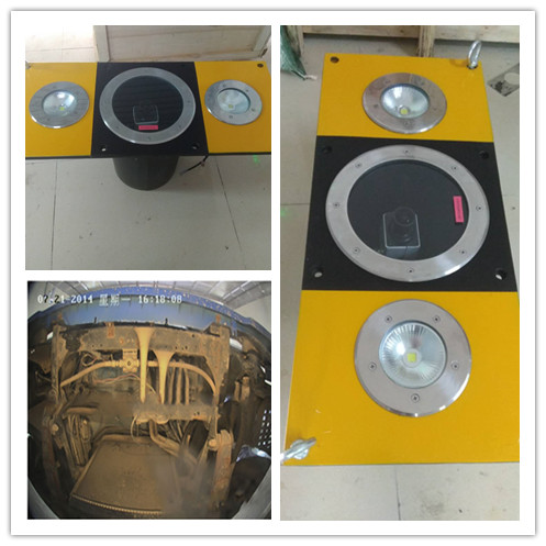 2 LED high light complement light fixed Underground vehicle Inspection system