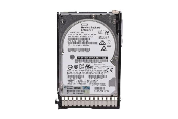 Quality 785410 001 Gen8 Gen9 HP Server Hard Disk 300GB 10k SAS 2.5" 12Gbps for sale