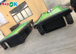 China Inflatable Bowling Game 0.9mm PVC Air Sealed Inflatable Pool Table With Stand wholesale