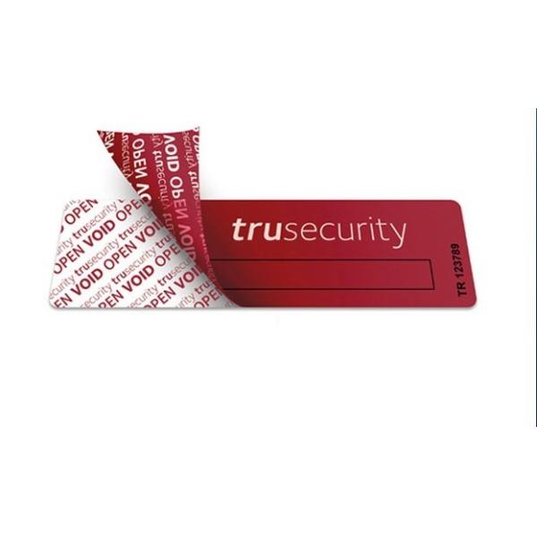 Total Transfer Void Security Label Waterproof Custom Tamper Evident Seal Sticker