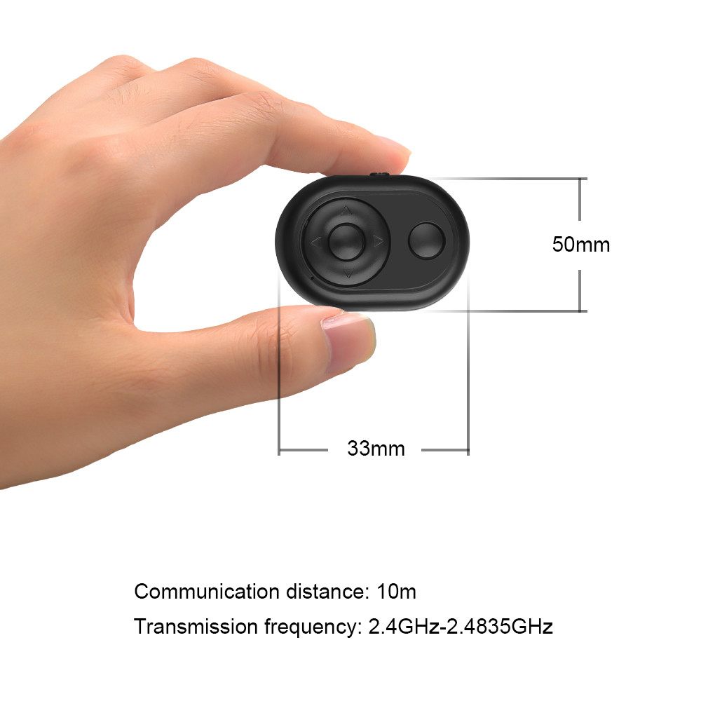 Mobile Phone Remote Control Timer Video Page Up/Down Wireless Remote Control Shutter for Tik Tok Huawei Xiaomi Samsung