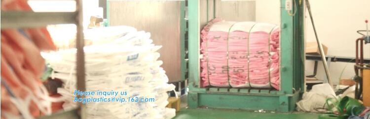 customizable PP u-panel baffle big bag /coated white woven PP jumbo bag/ventilated 4 panel baffle bag/all colors availab