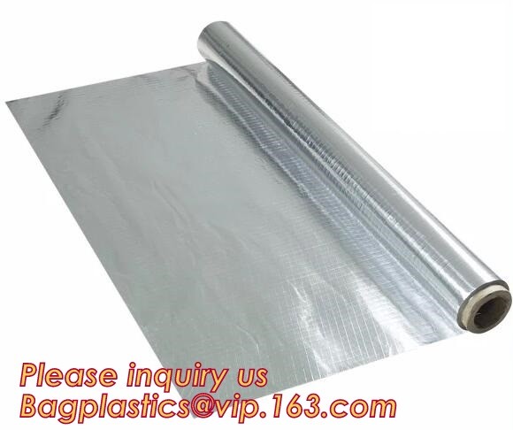 Foil crim kraft insulation,Alu foil FSK insulation, FOIL scrim kraft facing, reflective aluminium foil insulation,bonded