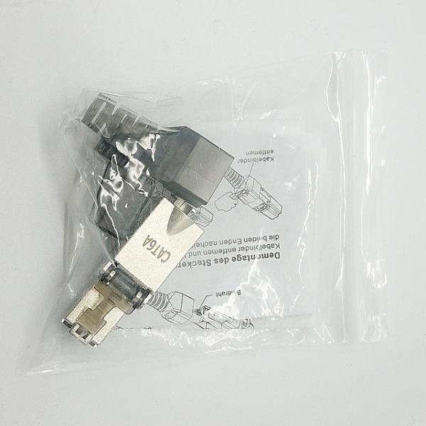 Male Modular Plug Boot Toolless 8P8C Cat6 UTP RJ45 Plug