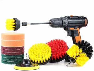 China 14Pcs Polypropylene Power Drill Brush Attachments Set 800g Scrubber wholesale