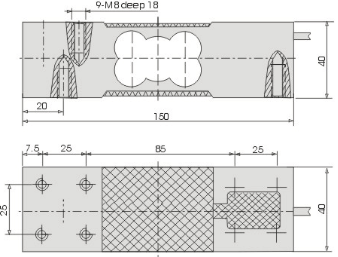 Single Point Load Cell IN-D42