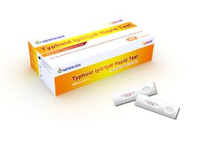 China Home One Step In Vitro Diagnostic Typhoid IgG IgM Rapid Test wholesale