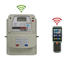 Hand Held Unit HHU Gas Prepayment Meter RF Communication Remote Reading