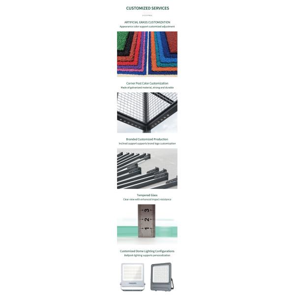 Shock-Absorbing Padel Court Installation Kit with Shock-Absorbing Technology, Enhanced Player Safety Features and Noise Reduction designed specificall