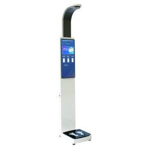 China Large Lcd Display 500kg Bmi weight height scale machine Printing wholesale