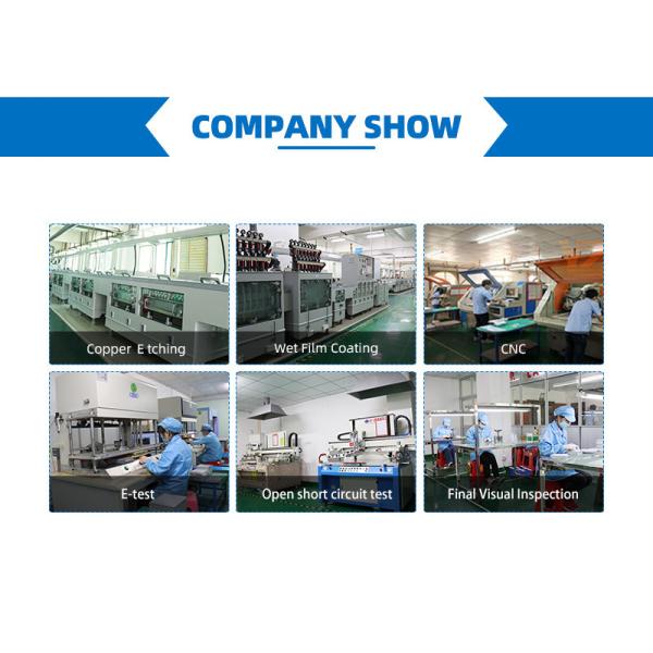 Aluminum Thickness 1.6mm SMD LED Circuit Board Round Single Sided