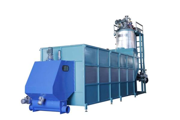 Quality Automatic High Elastic Plastic Granules Making Machine Batch Pre Expander for sale