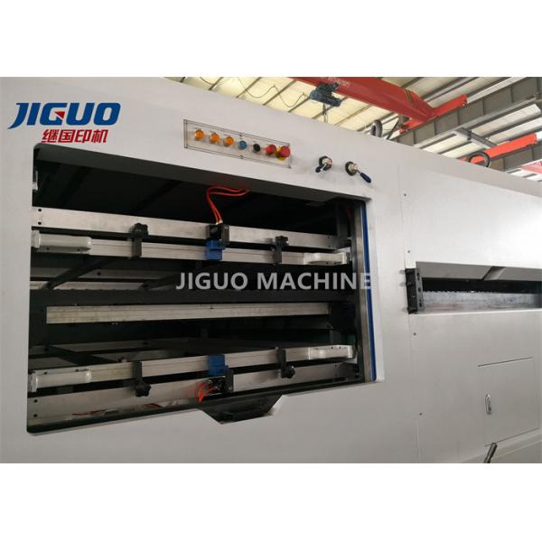 Corrugated Board Package Box Die Cutting And Stripping Machine Lead Edge Feeding Cigarette Case Wine Gift Box