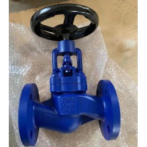Buy cheap DIN PN10/16 GG25 metal seal globe valve from wholesalers