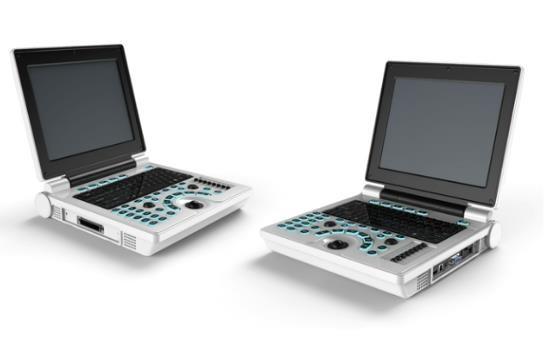 Quality OEM Portable Veterinary Ultrasound Scanner 128 Images Permanent Storage for sale
