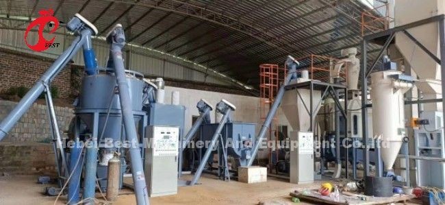 Feed Production Line Self Priming Small Poultry Feed Pellet Machine For Chicken Adela