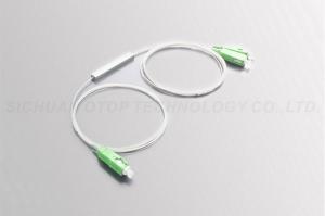 China 900um SC / APC Fiber Optic Splitter 2 Way 1x2 PLC in GPON EPON Network wholesale