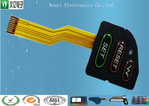 China Pcb Based FPC Membrane Switch 2.54 Mm Pitch Hi - Glossy Epoxy 1.8mm Thickness wholesale