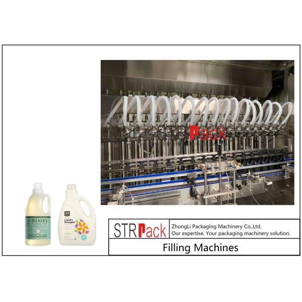 Automatic Filling Capping Labeling Machine For Viscous Liquid Detergent Gel Shampoo