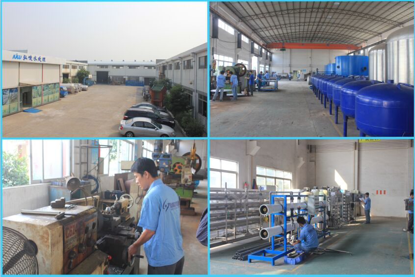 HJRO07037 Mobile container water treatment plant Reverse Osmosis
