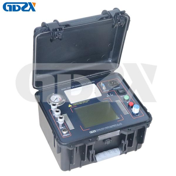 Quality ZXMD-2001 Full Automatic SF6 Density Relay Calibrator With High Precision Pressure Sensor for sale