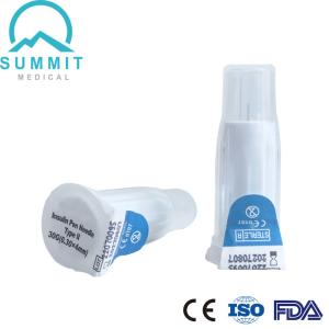 China Safety Pen Needle 30G 4mm With 5-Bevel Needle Tip For A Smoother And Gentler Injection wholesale