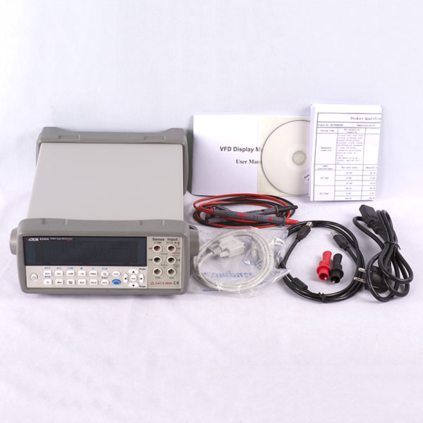 VFD Bench Type Digital Multimeter Auto Range True RMS 55000 RS232